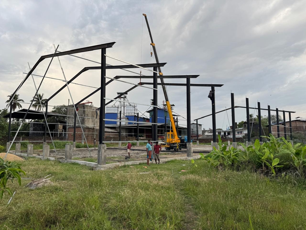 BLACKBRIdge steel construction project