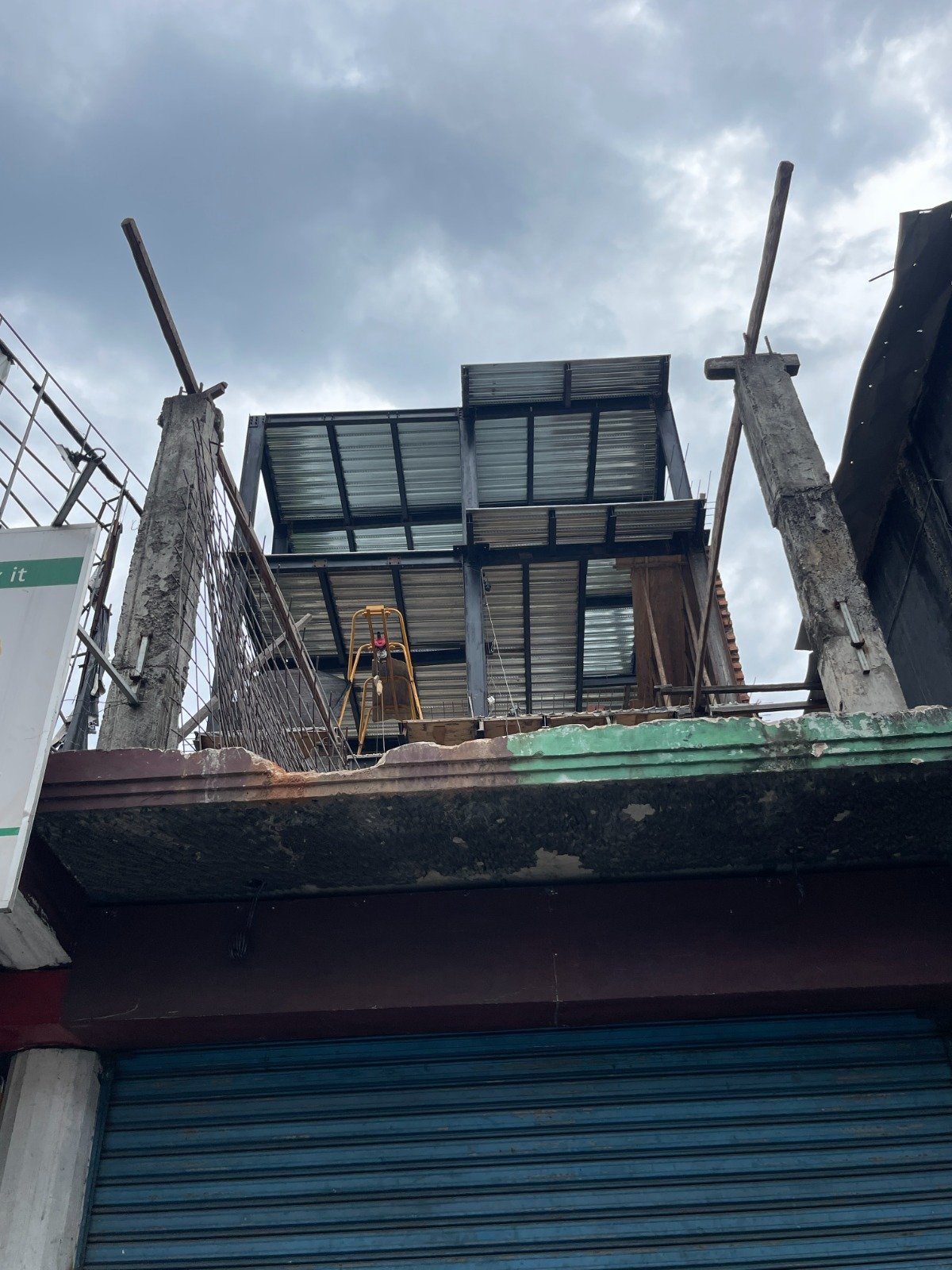 BLACKBRIdge steel construction project