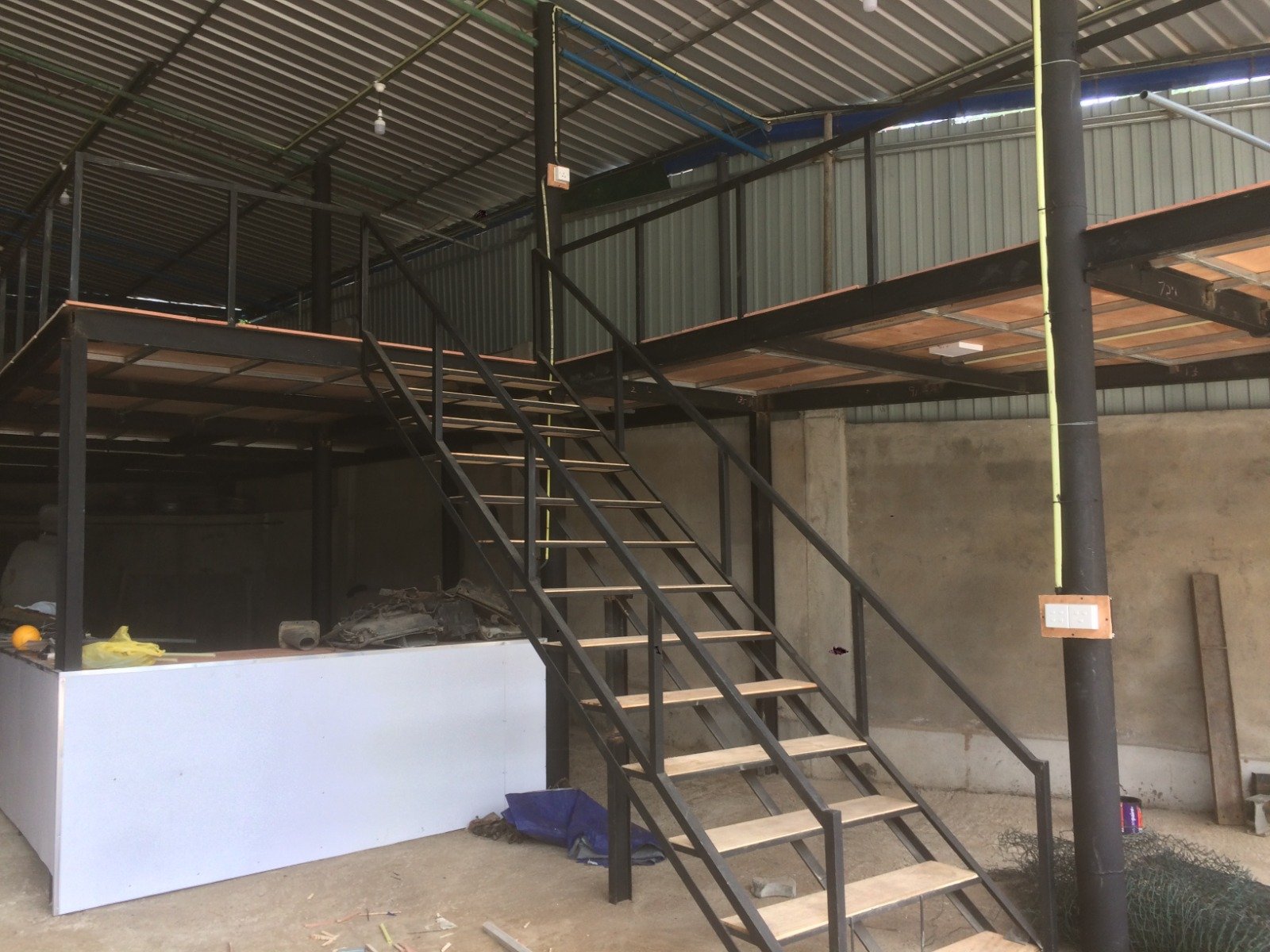 BLACKBRIdge steel construction project