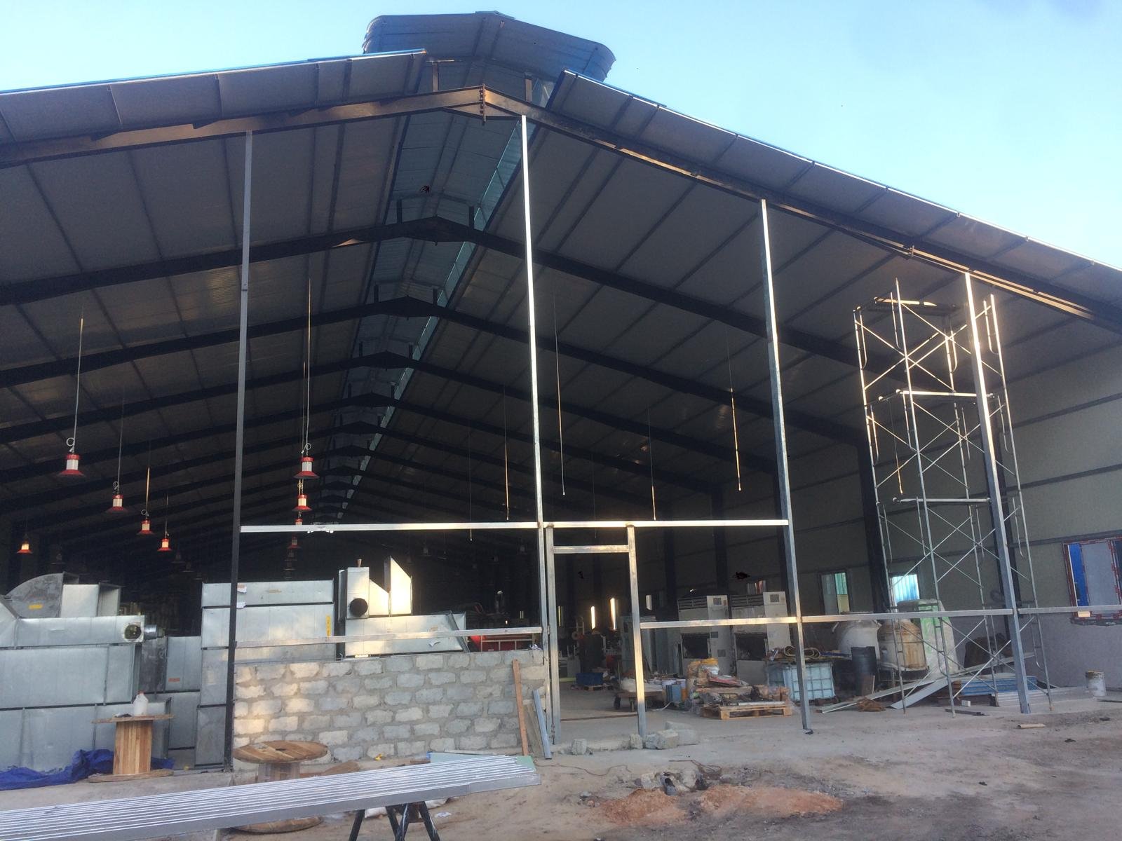 BLACKBRIdge steel construction project