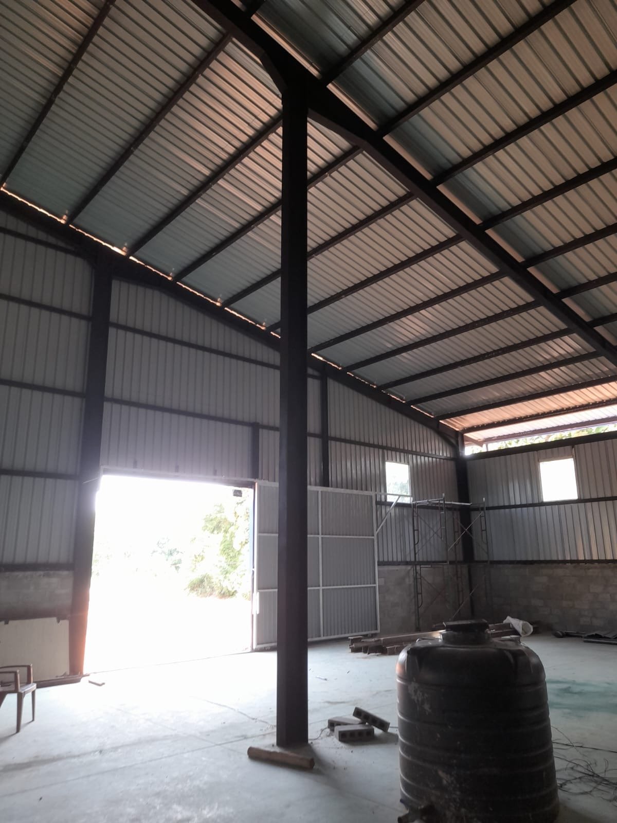 BLACKBRIdge steel construction project