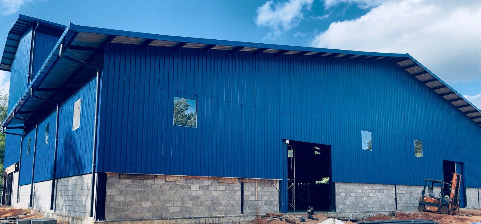 BLACKBRIdge steel construction project