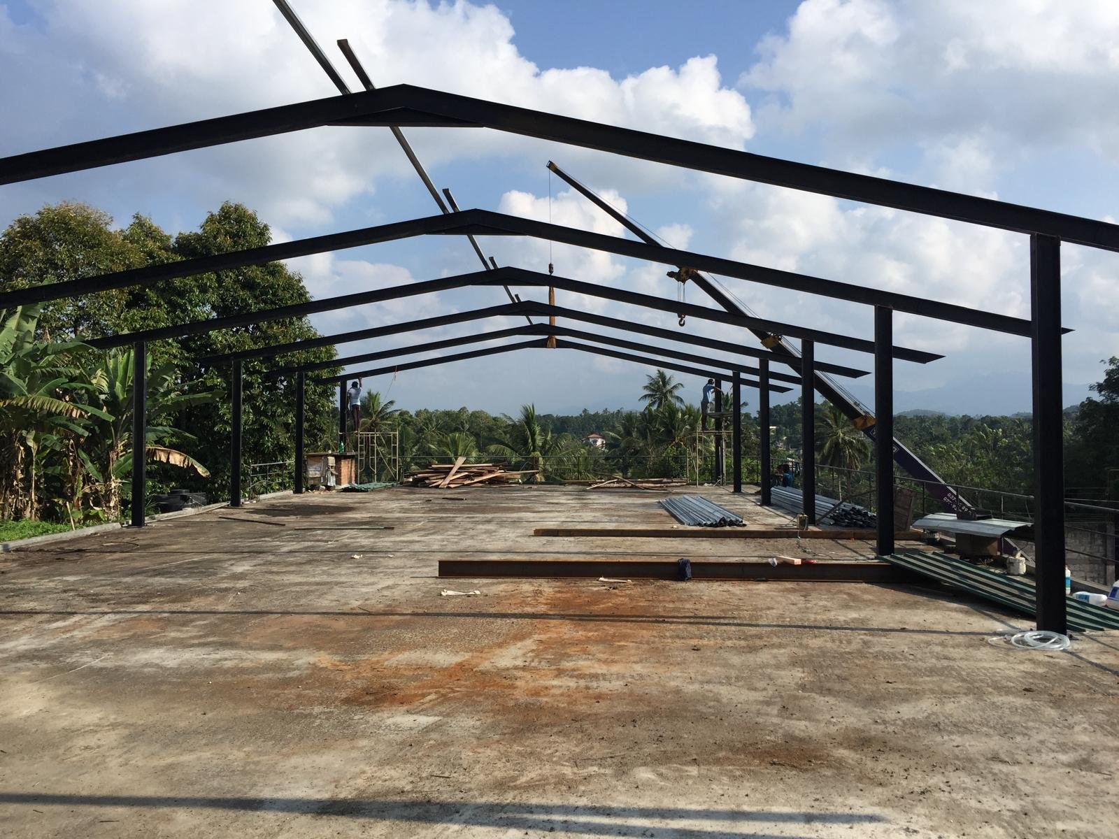 BLACKBRIdge steel construction project