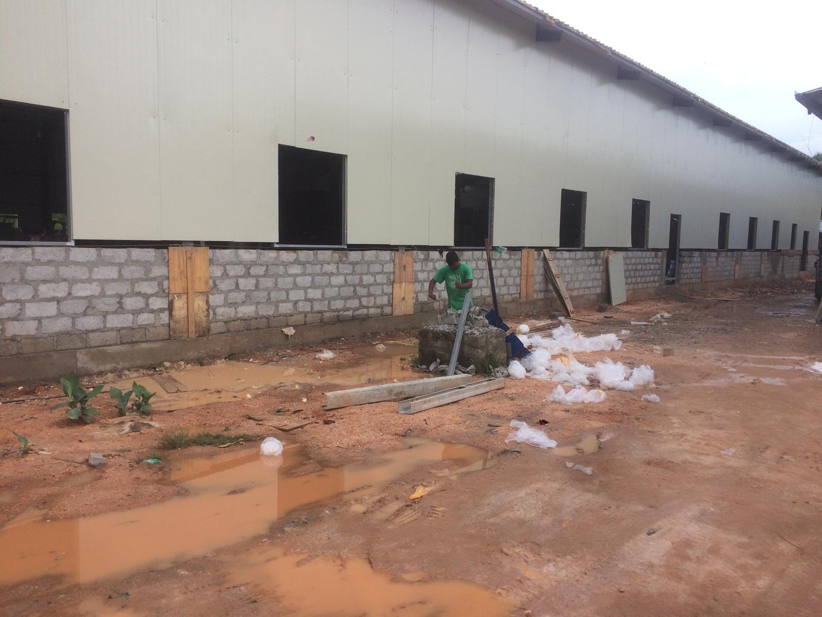 BLACKBRIdge steel construction project