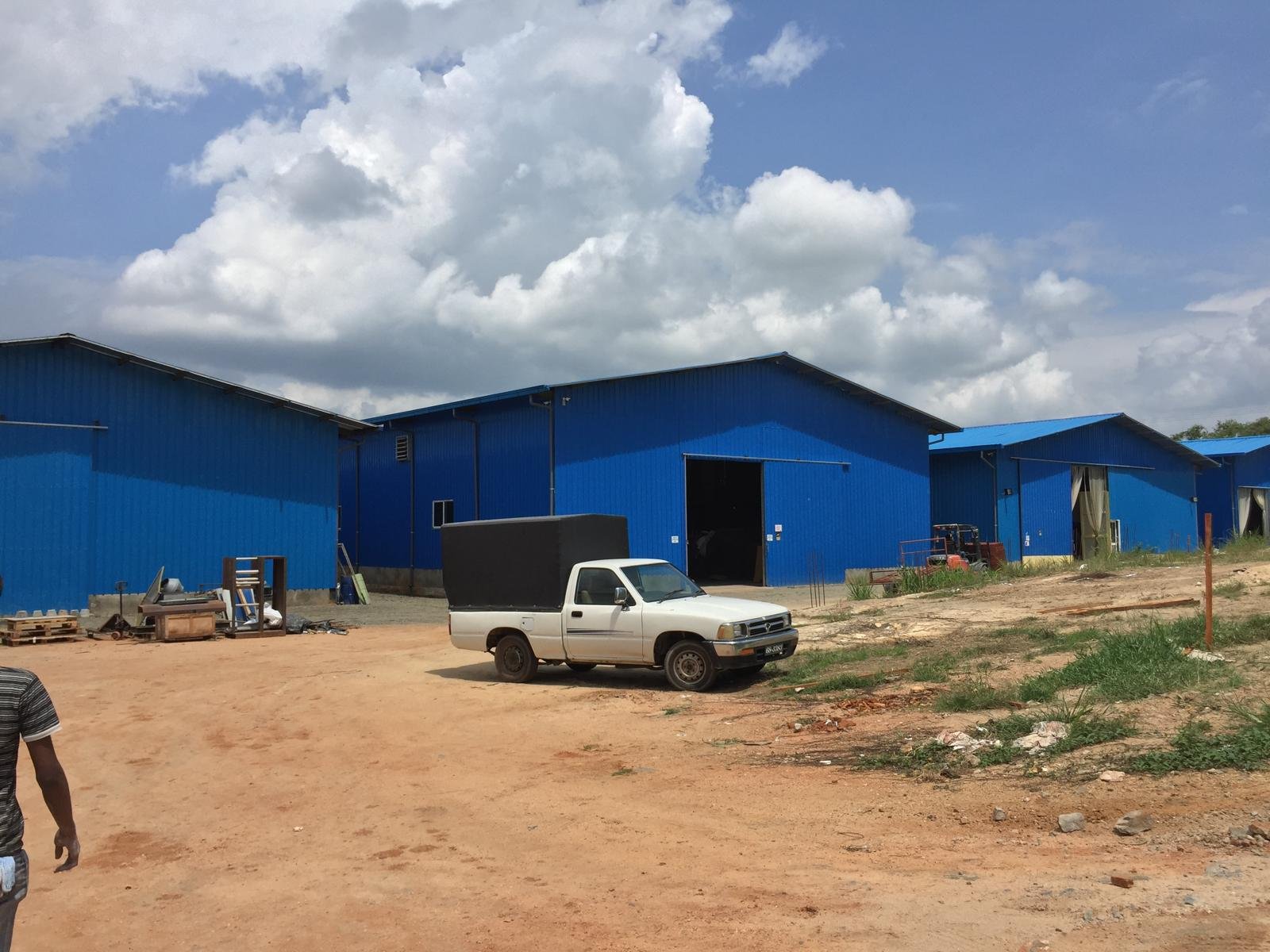 BLACKBRIdge steel construction project
