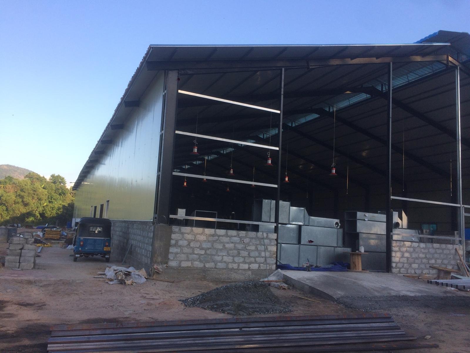 BLACKBRIdge steel construction project